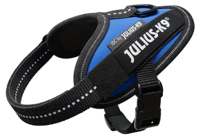 Obrázok produktu pre postroj pre psa 30-37 cm nylon čierna/fialová
