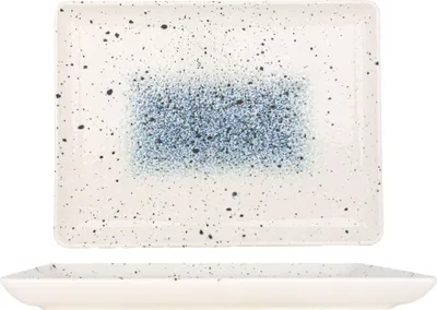Imagen del producto de Rinart, plato hondo - Splash - Porcelana - 30x22 cm