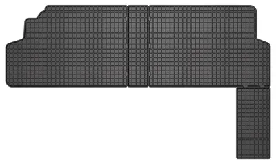 Produktbild von Gummi-Fußmatten Vorne für Toyota ProAce I 2013-2016 – 2-tlg, Schwarz, passgenau – Wielganizator SolidPRO