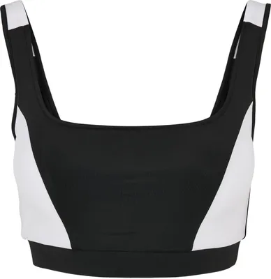 Produktbild von Urban Classics Ladies - SPORTS COLOR BRA schwarz - L
