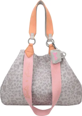 Produktbild von Fritzi aus Preußen Schultertasche Izzy Medium Leo Silhouette Limited Barbie Shoulder Bag Leo Soft Grey grau