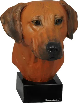 Image de Rhodesian Ridgeback - figurine peinte, statue, sculpture, réalisée par l'artiste, marque Art-Dog