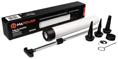 Produktbild von MAPOWER Schlauchbeutel-/Folienbeutel-Adapter MPGG03 (Rohrkartusche) für Akku-Kartuschenpresse/Silikonpistole