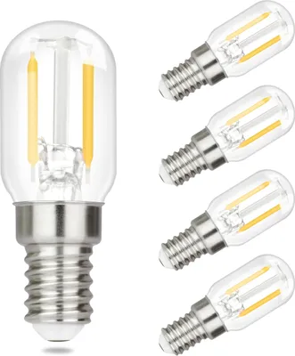 A single light bulb is shown on the left, and a stack of four light bulbs is shown on the right.