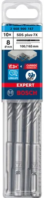Produktbild von EXPERT SDS plus-7X Hammerbohrer-Set, 8x100x165 mm, 10-tlg.