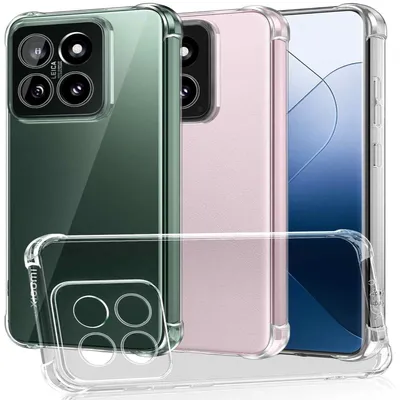 Produktbild von Für Xiaomi 14 Schock TPU Schutzhülle Handy Hülle Case Cover Transparent
