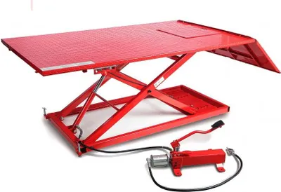 Produktbild von HBM 700 kg Quad-, Trike-Motorrad-Hebetisch – Rot