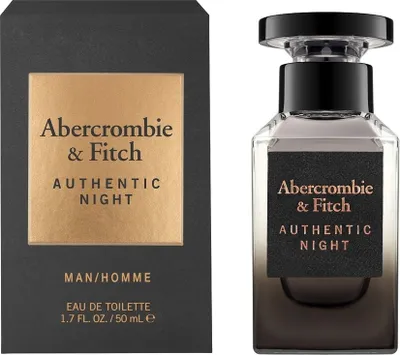Immagine prodotto di Abercrombie & Fitch Authentic Night Uomo Eau de Toilette 50ml