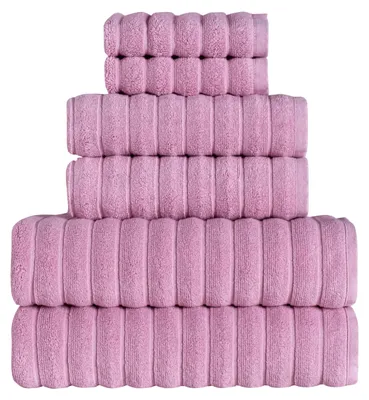 Productafbeelding van Tedeman Cloud Collection handdoekenset, 6-delig – Turkse katoen, 550 g/m²