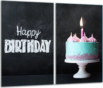 Produktbild von Herdabdeckplatten 2 teilig 30x52 Glaskeramikfeld Abdeckung Glas Kuchen