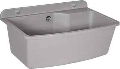 Produktbild von Waschtrog Ausgussbecken 610X440 in Granit Grau