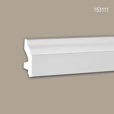 Produktbild von Profhome 153111 Sockelleiste Fußleiste Zierleiste Stuckleiste 2 m
