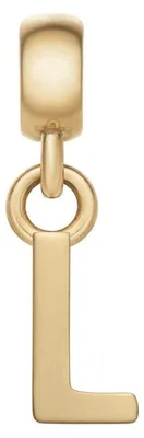 Produktbild von Vergoldeter Anhänger Buchstabe L Charms DW00400495