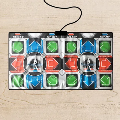 Produktbild von Mad Monkey Retro Dance Matte f. 2 Spieler 110 Songs 9 Bühnen