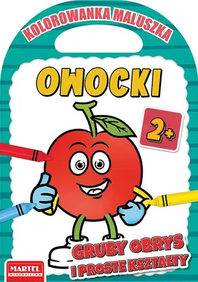 Immagine prodotto di Libro da colorare per bambini "Owocki" – opera collettiva – 16 pagine