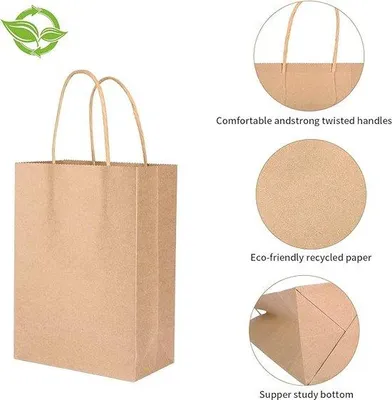 Produktbild von Famanu Papiertüten Kraftpapier - 30 Stück
