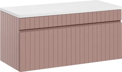Zdjęcie produktu dla Zestaw mebli łazienkowych 100cm - nowoczesny i funkcjonalny zestaw