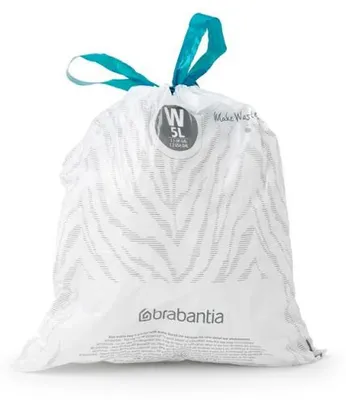 Obrázok produktu pre Brabantia 137884, 5 L, Biela, Plast, Čína, 340 mm, 295 mm