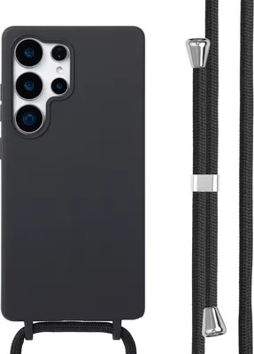 Immagine prodotto di Custodia in silicone con cinturino imoshion per Samsung Galaxy S25 Ultra - Nero