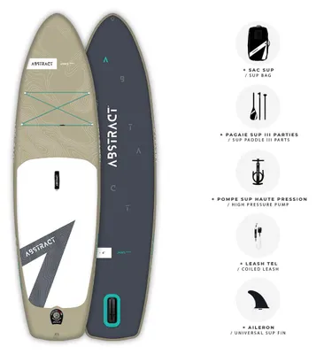 Produktbild von Abstract Jaws Sable 10' – Aufblasbares SUP-Board (bis 135 kg)