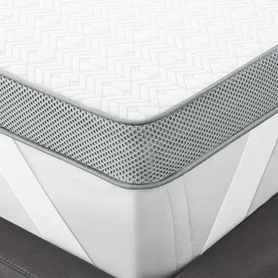 Produktbild von Koorlian Matratzen Topper 140x200cm, 7.5cm Gel Memory Foam Topper H2-H3  Matratzenauflage mit Waschbarer Bezug für Boxspringbett Schlafsofa