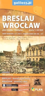 Imagen del producto de Plan miasta - Wrocław Breslau - praca zbiorowa