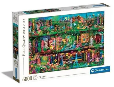 Image de CLE puzzle 6000 Etagère de jardin 36532