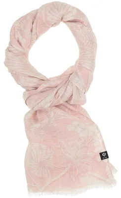 Fraas Hanf Schal in rosa