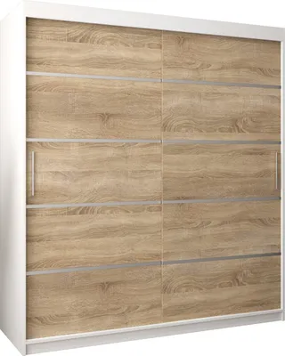 Produktbild von Kleiderschrank, Schiebetürenschrank Schlafzimmer, Schrank VERONA 1 180 cm