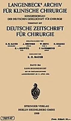 Obrázok produktu pre Verhandlungen der Deutschen Gesellschaft für Chirurgie