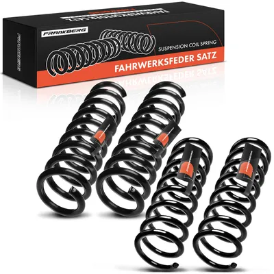 Productafbeelding van Frankberg 4x Veer Vooras Achteras voor Mercedes-Benz W210 S210