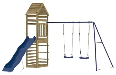 Produktbild von vidaXL Spielturm Imprägniertes Kiefernholz