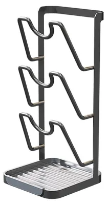 Imagen del producto de Organizador de tapas de ollas de varios tamaños para la cocina