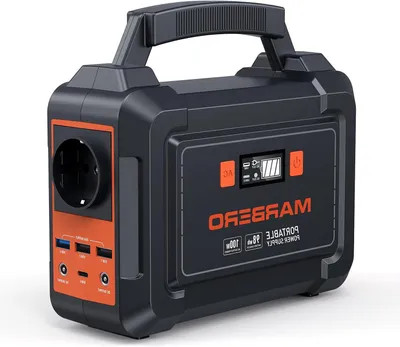 Productafbeelding van Powerstation - Zonnegenerator - Camping Accu - Mobiele Stroomvoorziening - Draagbare Batterij - 150 W Vermogen