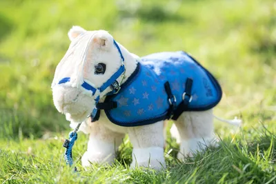 Produktbild von HKM Starset Cuddle Pony, Farbe:navy mit sternenmuster