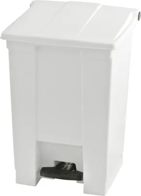 Zdjęcie produktu dla Rubbermaid - Pojemnik Step-On Classic 45,4 litra - Polietylen - Biały