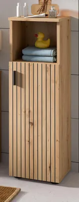 Produktbild von Badezimmer Kommode "Livia" in Artisan Eiche Badschrank 30 x 95 cm