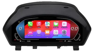 Productafbeelding van Digitaal instrumentenpaneel, draadloze CarPlay-connectiviteit, ondersteuning voor Android Auto, compatibel met CarPlay