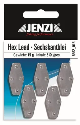 Produktbild von Jenzi Sechskantblei, Gewicht g:15.0