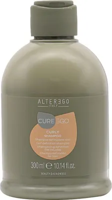 Image de Alterego Curego Curly Shampoo 300ml - shampoing cheveux bouclés ou ondulés