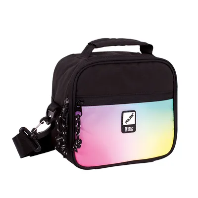 Zdjęcie produktu dla Torba termiczna 3,5L + 3 pojemniki na lunch SUNSET czarny