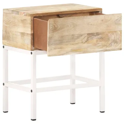 Image de vidaXL Table de chevet 40x30x50 cm manguier massif
