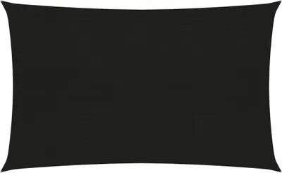 Image de Voile d'ombrage 160 g/m² Noir 5x7 m PEHD