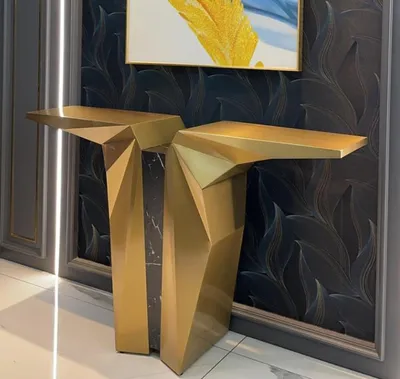 Immagine prodotto di Legno Tavolo Consolle Mobili Moderni Tavolo Oro Stile Consolle Design Nuovo
