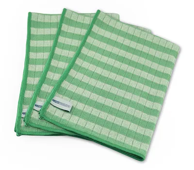Produktbild von TURBO PRODUKTE Bambus Geschirrtücher 3er-Set – 60×40 cm, antibakteriell, 60°C waschbar
