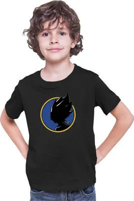 Produktbild von Kinder T-Shirt Dragon Anime Manga Ball Z Vegeta 55, 7-8 Jahr - 128 / Schwarz