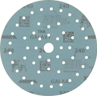 Image de MIRKA GALAXY 150mm Grip Multifit 240, 50/pack