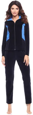 Immagine prodotto di Tuta da jogging da donna in velluto confortevole