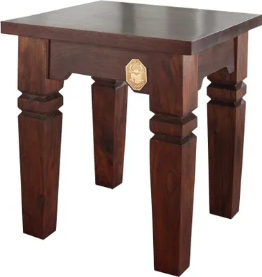 Produktbild von MASSIVMOEBEL24.DE Hocker Akazie 42x42x45 nougat lackiert OXFORD #601