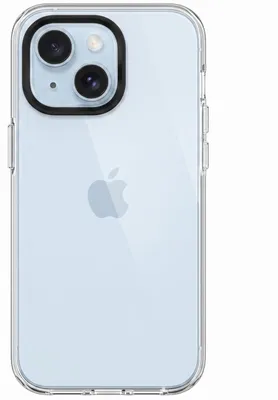 Obrázek produktu pro Rhinoshield, ochranné pouzdro pro iPhone 15, odolné proti nárazům (do 3,5 m), ochrana proti žloutnutí, čiré/černé